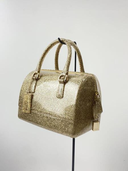 極美品 FURLA キャンディ 希少廃盤 グリッター ショルダーバッグ 