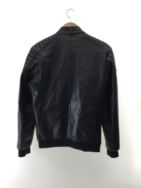ZARA MAN(ザラマン) / シングルライダースジャケット/38/レザー/BLK 