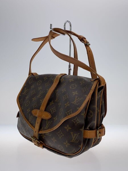 LOUIS VUITTON(ルイヴィトン) / ショルダーバッグ/レザー/BRW/総柄