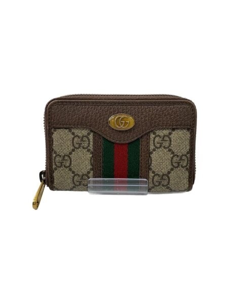 GUCCI / ケース/レザー/BRW/総柄/メンズ/597613・496085// GUCCI(グッチ) / コインケース/--/BRW/総柄/レディース/597613・496085