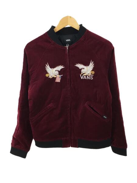 VANS(バンズ) / バンズ/スカジャン/S/コットン/ボルドー/ベロア