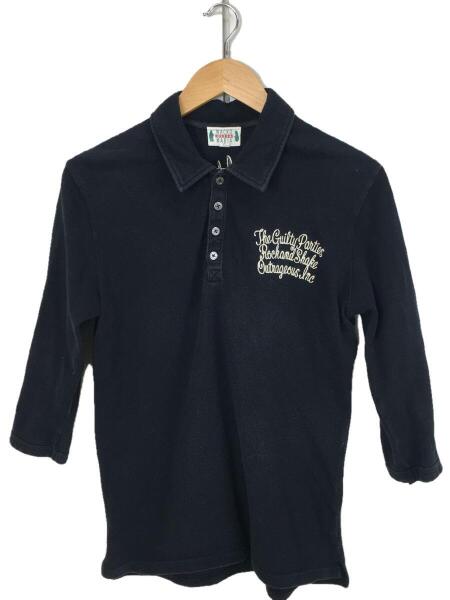 WACKO MARIA(ワコマリア) / 7分袖ポロシャツ/M/コットン/BLK | 古着の 