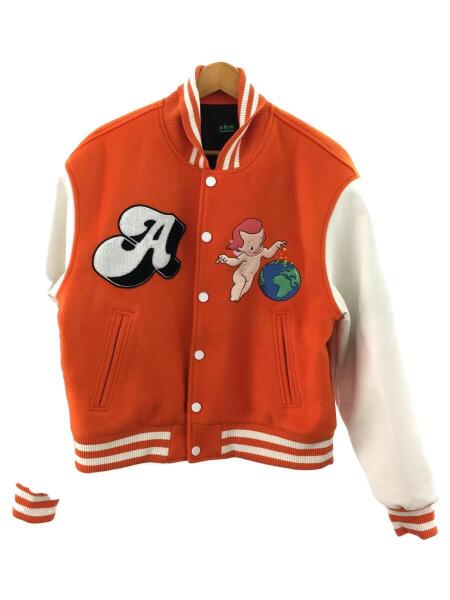 オレンジ ホワイト スタジャン Good Kids a few Goodkids スタジャン オレンジ色 正規品A FEW GOOD KIDS ア