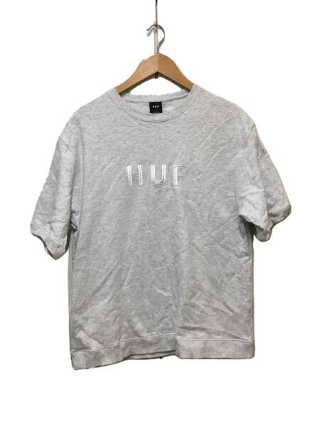 HUF(ハフ) / 半袖スウェット/L/コットン/グレー | 古着の販売・通販 