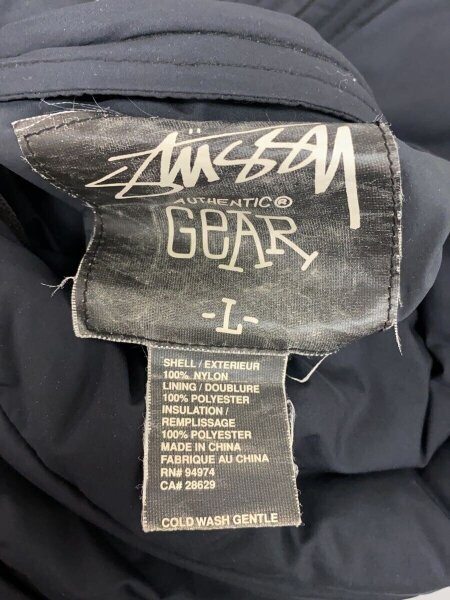 STUSSY(ステューシー) / 中綿ジャケット/AUTHENTIC GEAR/L/ナイロン