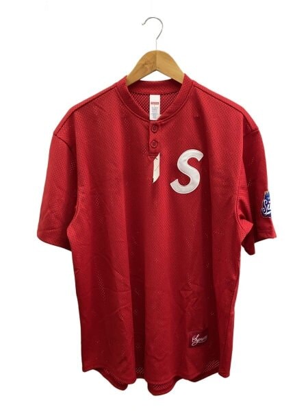 Supreme(シュプリーム) / 25SS/S Logo Baseball Henley/半袖シャツ/L 