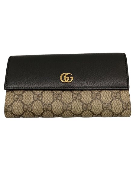 GUCCI(グッチ) / 長財布_GGマーモント_GGスプリーム/モノグラム/メンズ 