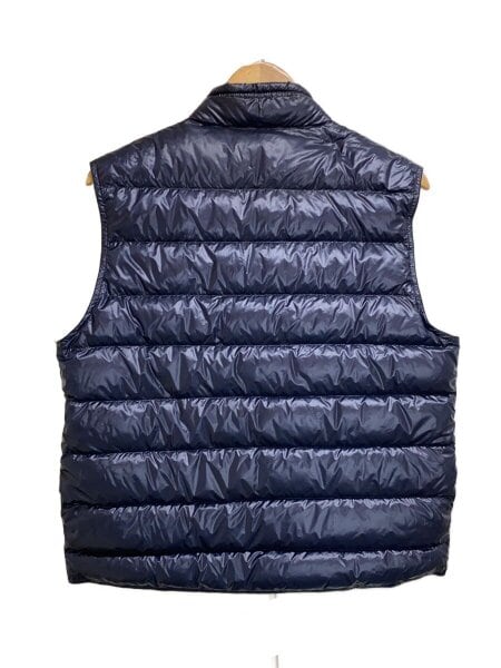 MONCLER(モンクレール) / ダウンベスト/2/ナイロン/NVY/無地