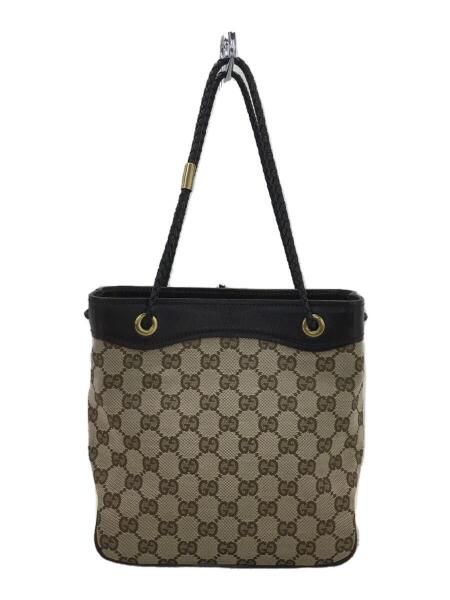GUCCI(グッチ) / トートバッグ/--/ベージュ/109143/巾着/GG柄 | 中古品 