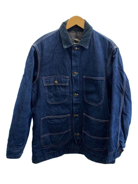 Sears WORK'N LEISURE カバーオール M sears(シアーズ) / ジャケット/M/IDG/インディゴ/無地/WORK'N LEISURE