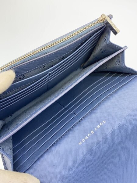 TORY BURCH(トリーバーチ) / 長財布/BLU/ブルー/無地/レディース 
