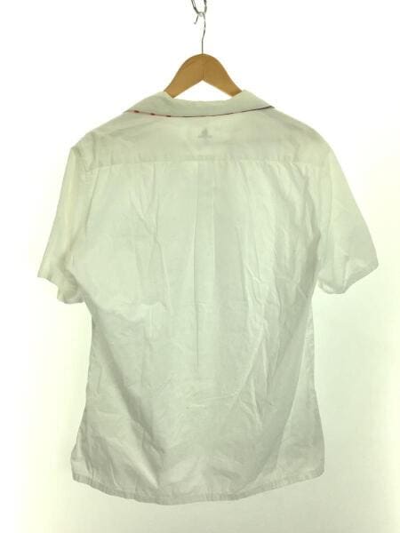 ヨウジヤマモト オープンカラー半袖コットンシャツ