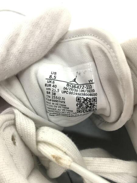 NIKE(ナイキ) / AIR JORDAN 1 MID/25.5cm/WHT/PVC | 中古品の NIKE(ナイキ) / AIR JORDAN 1 MID/25.5cm/WHT/PVC | 中古品の