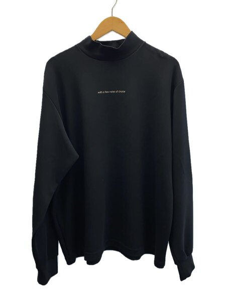 stein(シュタイン) / OVERSIZED HIGH NECK LS/S/ポリエステル/BLK/ST 