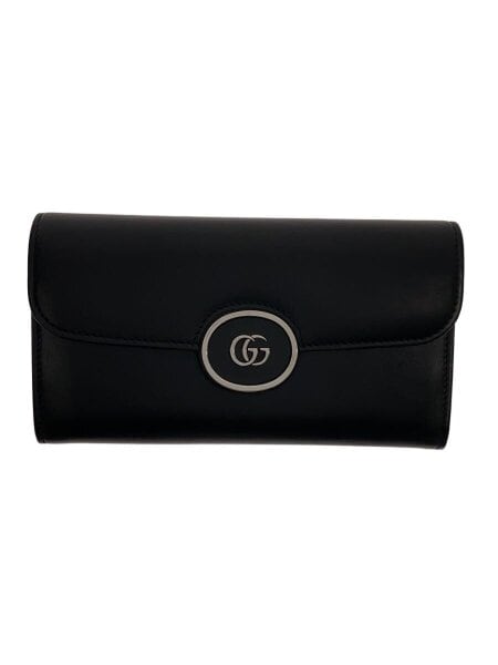 GUCCI(グッチ) / 長財布/レザー/BLK/無地/メンズ/762167.2091 | 中古品 