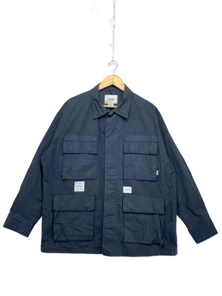 WTAPS(ダブルタップス) / ジャケット/3/コットン/NVY/無地/232WVDT 