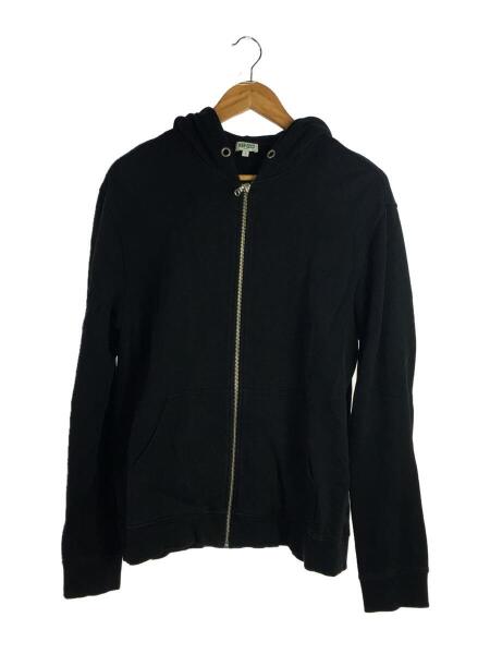 KENZO(ケンゾー) / フードロゴジップパーカー/XL/コットン/BLK 