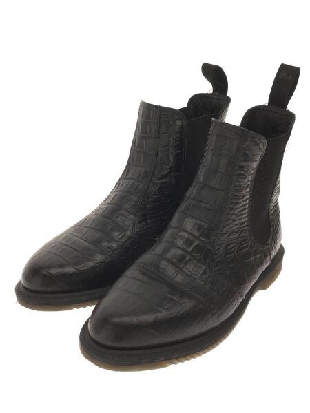 Dr.Martens(ドクターマーチン) / クロコ型押しサイドゴアブーツ//UK7 