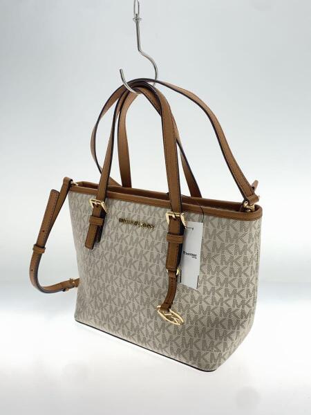 MICHAEL KORS(マイケルコース) / 2WAYミニトートバッグ/PVC/WHT/総柄 
