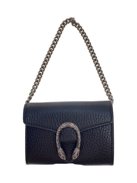 GUCCI(グッチ) / ディオニュソス チェーンコインケース/レザー/BLK 