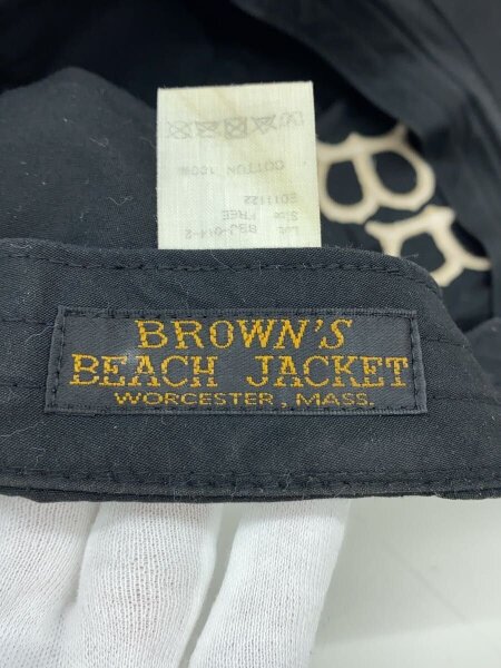 Brown's BEACH JACKET(ブラウンズビーチジャケット) / キャップ/--/BLK