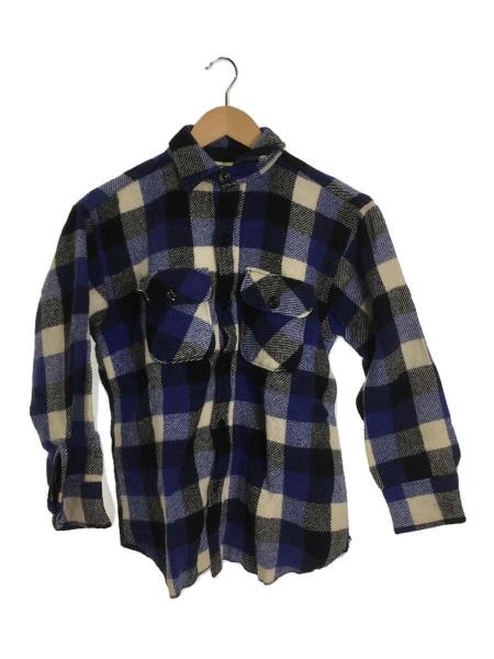 その他ブランド(ソノタブランド) / 60s/YORKE/長袖シャツ/M/ウール/BLU 