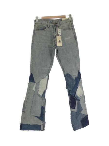 mnml(ミニマル) / ボトム/28/コットン/Patch Flare Denim/タグ付 