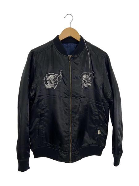VANS(バンズ) / スカジャン/M/ポリエステル/BLK/VA17SS-MJ01 | 古着の 