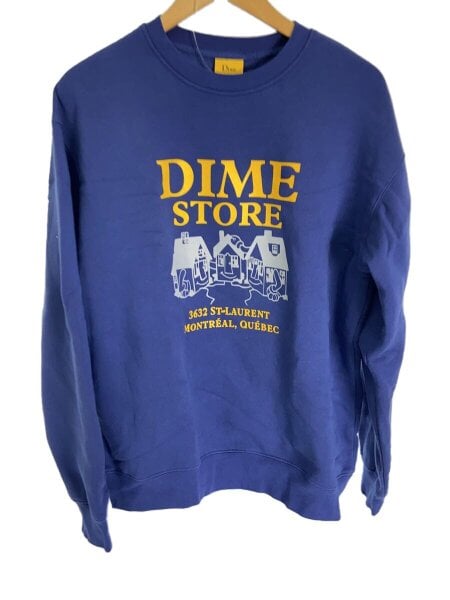 Dime(ダイム) / スウェット/L/コットン/BLU | 古着の販売・通販なら 