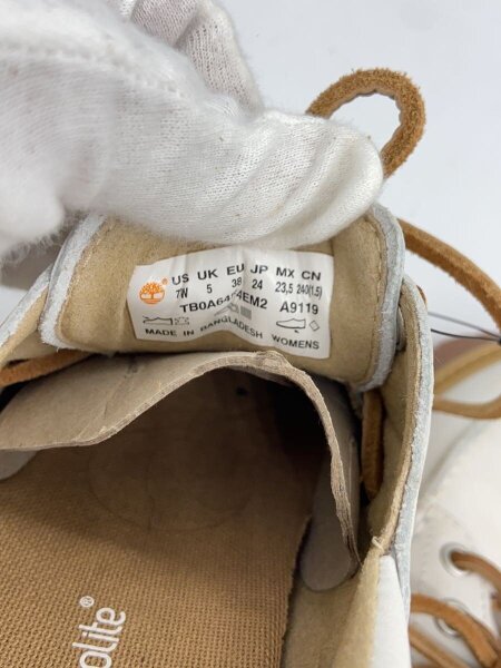 Timberland(ティンバーランド) / デッキシューズ/24cm/WHT | 中古品の 