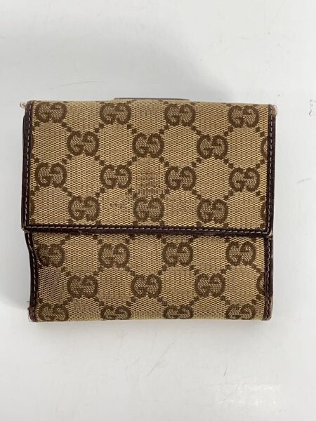 GUCCI(グッチ) ⁄ 2つ折り財布⁄レザー⁄ブラウン⁄レディース⁄735763.0416