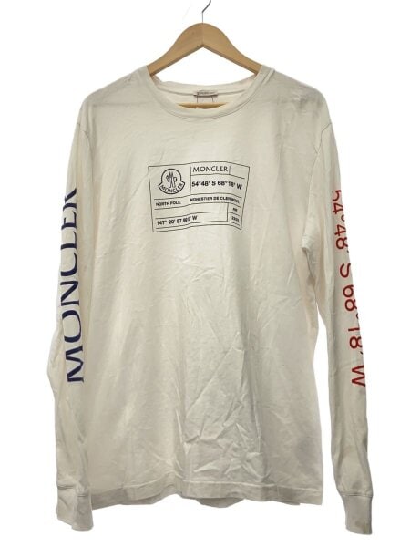 MONCLER(モンクレール) / 長袖Tシャツ/XXL/コットン/WHT/I20918D00006 