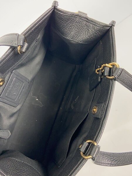 COACH(コーチ) / デンプシー・キャリーオール_ウィズパッチ/レザー/BLK