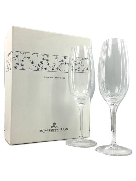 ロイヤルコペンハーゲンシャンパングラス 2個セット