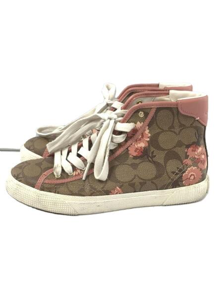 COACH(コーチ) / ハイカットスニーカー/23cm/BEG/fg4313 | 中古品の 