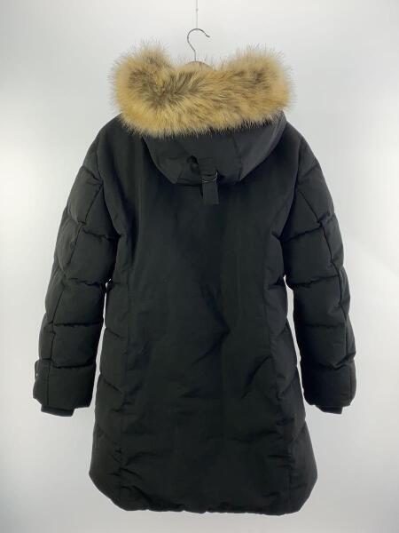 ZARA(ザラ) / ロングダウンジャケット/XXL/ポリエステル/BLK/無地  