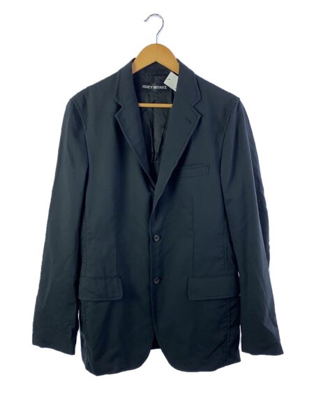 ISSEY MIYAKE(イッセイミヤケ) / テーラードジャケット/4/ウール/BLK 