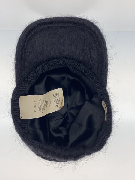 GUCCI(グッチ) / キャップ/S/モヘア/BLK/レディース/729349 3HANB