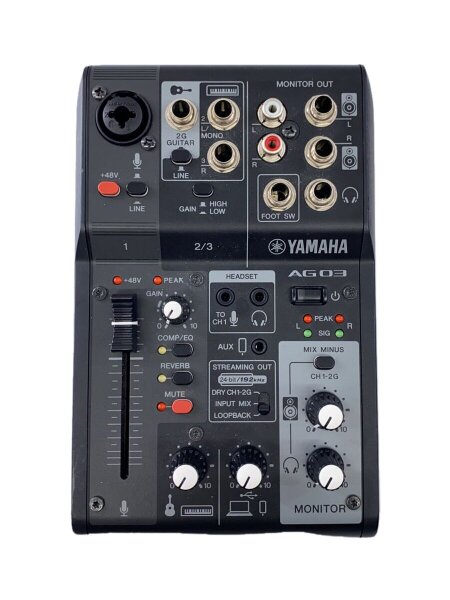 YAMAHA(ヤマハ) / AG03MK2 エフェクター/ライブストリーミングミキサー 