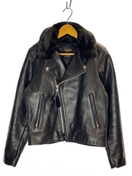 Vanson レザー ダブルライダースジャケット 38
