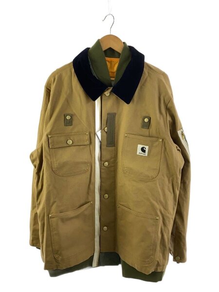 sacai(サカイ) / 23AW/WIP Canvas x MA-1 JK Michigan/3/コットン/BRW