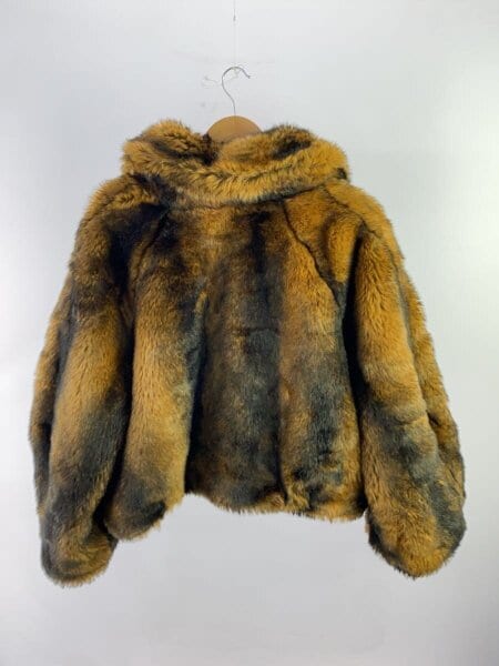 LEINWANDE / Mamas Faux-fur Jacket/FREE/アクリル/ORN/0221030206 LEINWANDE(ラインヴァンド) / Mamas Faux-fur Jacket/FREE/アクリル