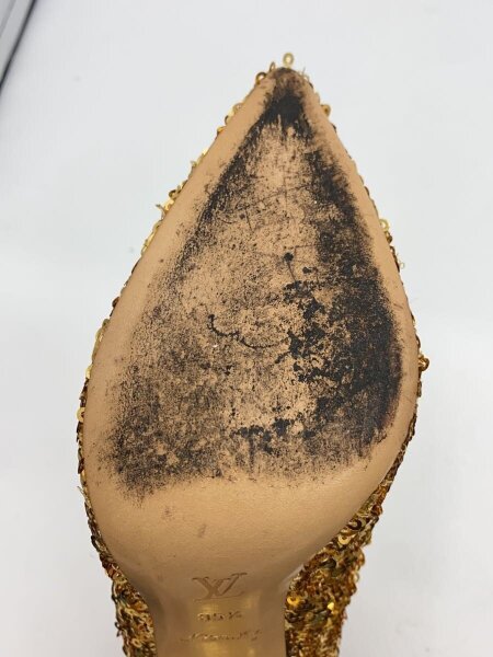 LOUIS VUITTON(ルイヴィトン) / パンプス/35.5/GLD/スパンコール