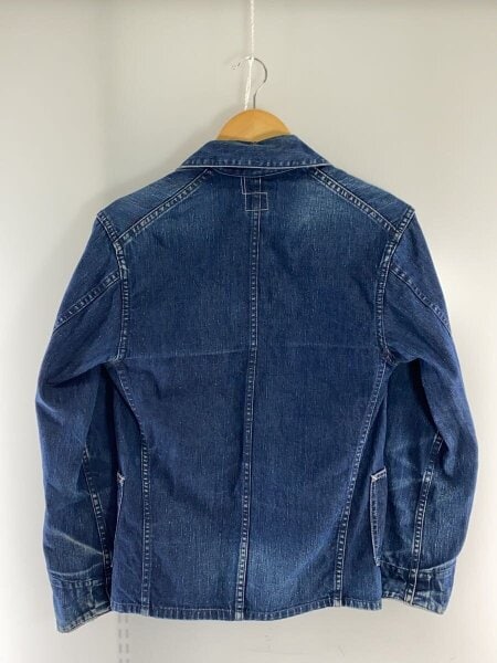 POST OVERALLS / ジャケット/XS/デニム/IDG/エンジニアジャケット POST OVERALLS(ポストオーバーオールズ) / ジャケット/XS/デニム/IDG