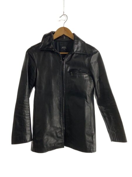 A.P.C アーペーセー　レザージャケットXS　ブラック A.P.C. / アーペーセー | レザーブルゾン - Black | 通販 - 正規取扱店