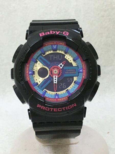 CASIO(カシオ) / クォーツ腕時計・Baby-G/BA-112-1ADR/デジアナ/BLK 