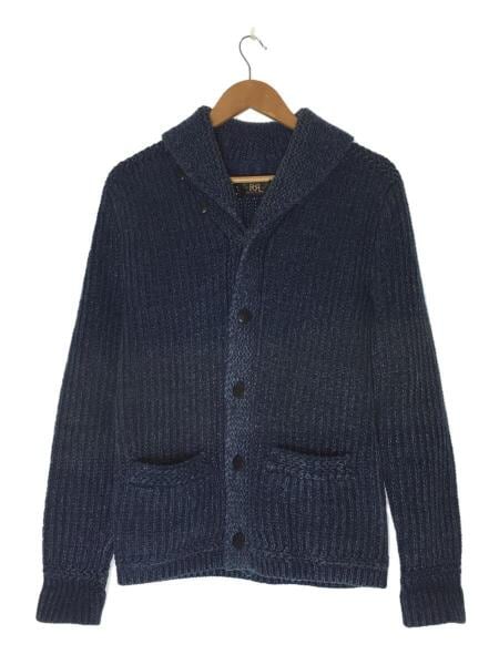 RRL(ダブルアールエル) / ニットジャケット/S/コットン/BLU/4700399168  
