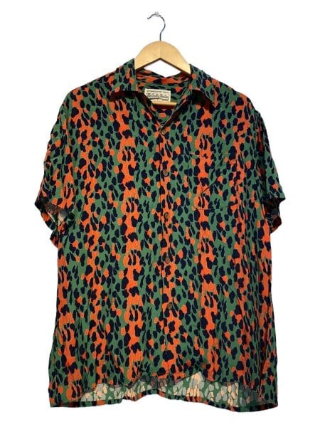 WACKO MARIA(ワコマリア) / LEOPARD HAWAIIAN SHIRT/アロハシャツ/L 