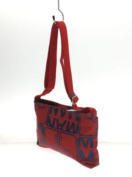 Vivienne Westwood / ショルダーバッグ/キャンバス/RED/総柄 Vivienne Westwood(ヴィヴィアンウエストウッド) / ショルダーバッグ