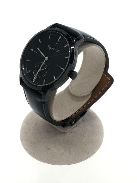 agnes b.(アニエスベー) / クォーツ腕時計/アナログ/フェイクレザー